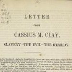 Cassius M. Clay, Slavery- The Evil Remedy