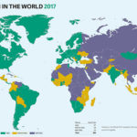 Freedom in the World Map 2017